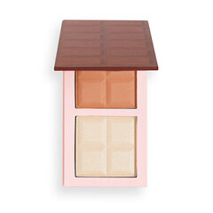 Näokontuurimise palett I Heart Makeup Chocolate Light, Fair, 9 g hind ja info | Jumestuskreemid, puudrid | kaup24.ee