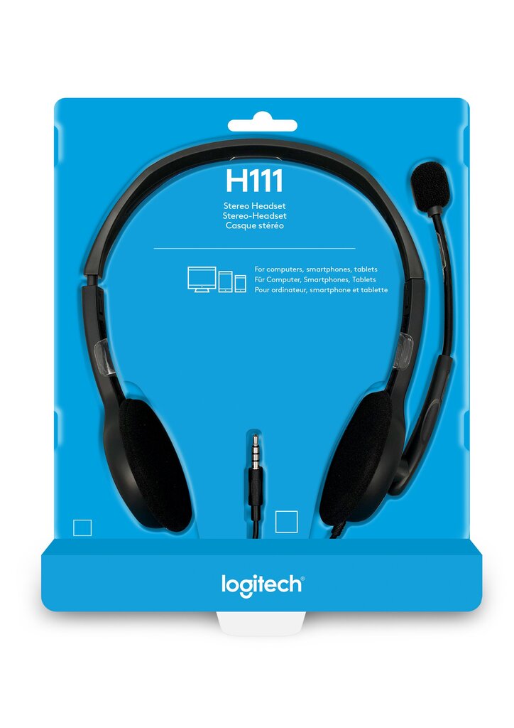 Kõrvaklapid Logitech H111 hind ja info | Kõrvaklapid | kaup24.ee