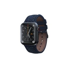 Vahetusrihm Apple Watch Njord Vatn (44/45mm), Petrol цена и информация | Аксессуары для смарт-часов и браслетов | kaup24.ee