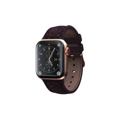 Ремешок для часов Njord Eldur для Apple Watch 44/45 мм (баклажан) цена и информация | Аксессуары для смарт-часов и браслетов | kaup24.ee
