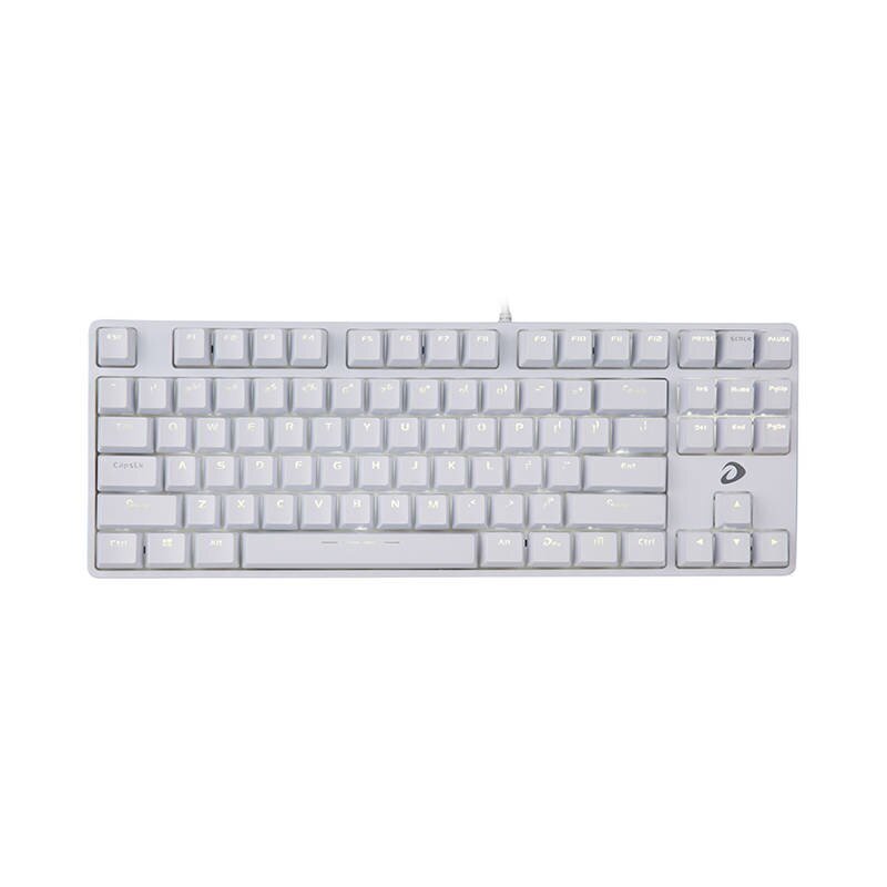 Mechanical keyboard Dareu EK87 (white) hind ja info | Klaviatuurid | kaup24.ee