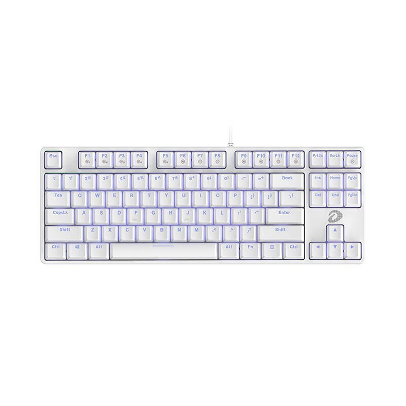 Mechanical keyboard Dareu EK87 (white) цена и информация | Klaviatuurid | kaup24.ee