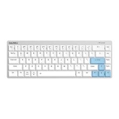 Mechanical keyboard Dareu EK868 (white) цена и информация | Клавиатура с игровой мышью 3GO COMBODRILEW2 USB ES | kaup24.ee