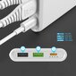 Dudao power bank 10000mAh 18W Quick Charge Power Delivery 2x USB / 1x USB Type C white (K12PQ_W) hind ja info | Akupangad | kaup24.ee