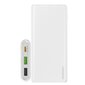 Dudao power bank 10000mAh 18W Quick Charge Power Delivery 2x USB / 1x USB Type C white (K12PQ_W) цена и информация | Akupangad | kaup24.ee