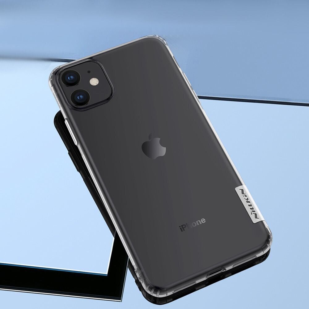 Nillkin Nature TPU kate iPhone 11 jaoks, läbipaistev цена и информация | Telefoni kaaned, ümbrised | kaup24.ee