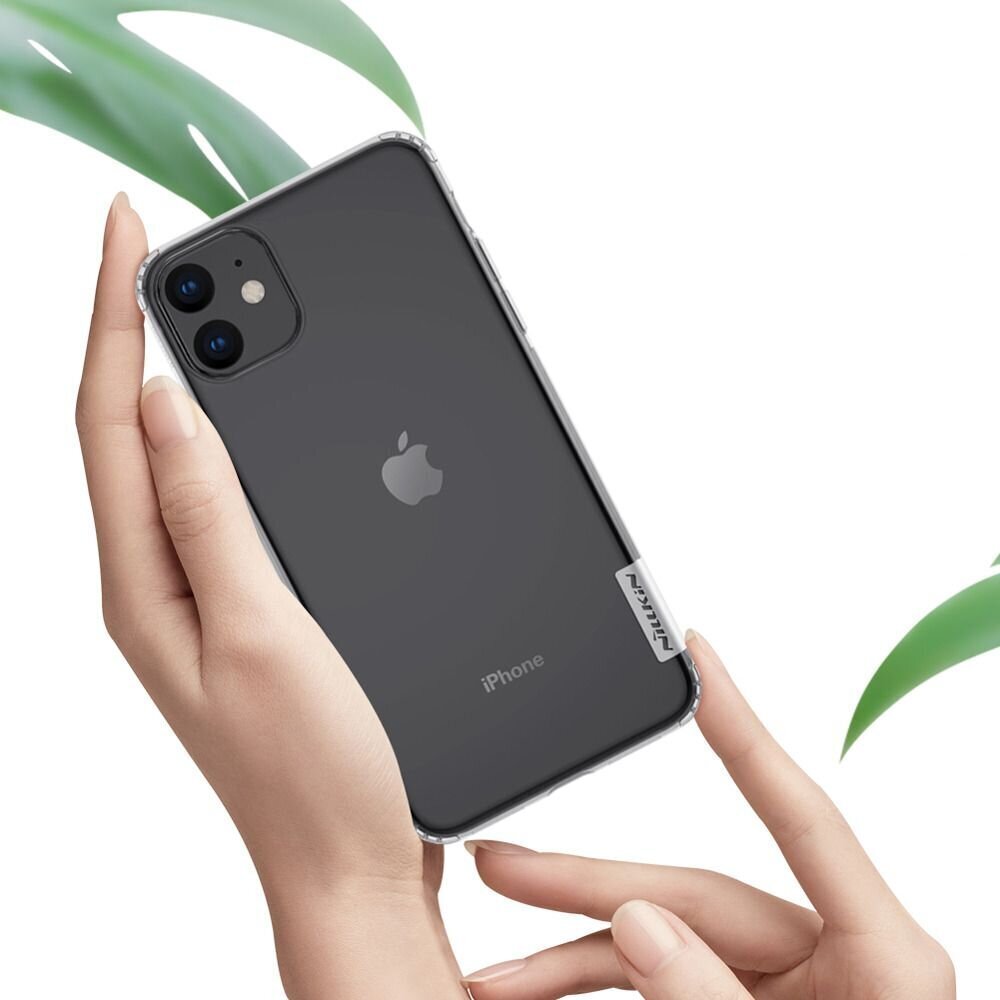 Nillkin Nature TPU kate iPhone 11 jaoks, läbipaistev цена и информация | Telefoni kaaned, ümbrised | kaup24.ee