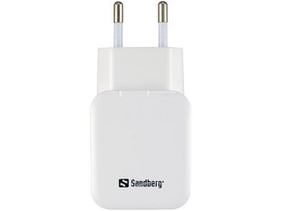 Sandberg 440-57, USB, 2.4A hind ja info | Mobiiltelefonide laadijad | kaup24.ee