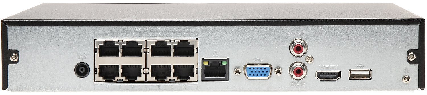 IP NVR salvesti 16 kanalit Dahua NVR4116HS-8P-4KS2/L, 8xPOE цена и информация | Valvekaamerad | kaup24.ee