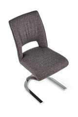 Набор из 2-х стульев Halmar K441, серый/черный цена и информация | Стулья для кухни и столовой | kaup24.ee