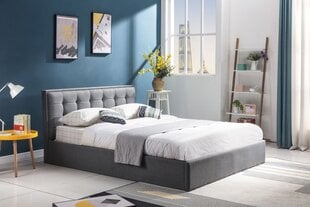 Кровать Halmar Padva, 120x200 см, серая цена и информация | Кровати | kaup24.ee
