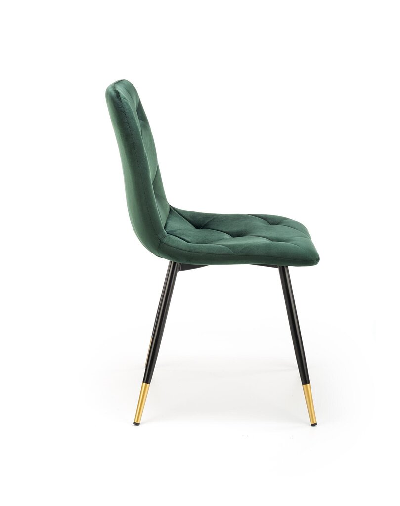 4-tooli komplekt Halmar K438, roheline цена и информация | Söögitoolid, baaritoolid | kaup24.ee