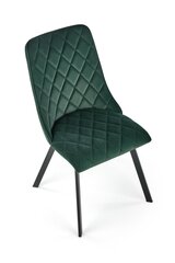 4-tooli komplekt Halmar K450, roheline цена и информация | Стулья для кухни и столовой | kaup24.ee