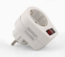 Adapter lülitiga Electraline, 55073 hind ja info | Pikendusjuhtmed, kaablid | kaup24.ee