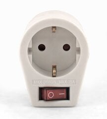 Adapter lülitiga Electraline, 55073 hind ja info | Pikendusjuhtmed, kaablid | kaup24.ee