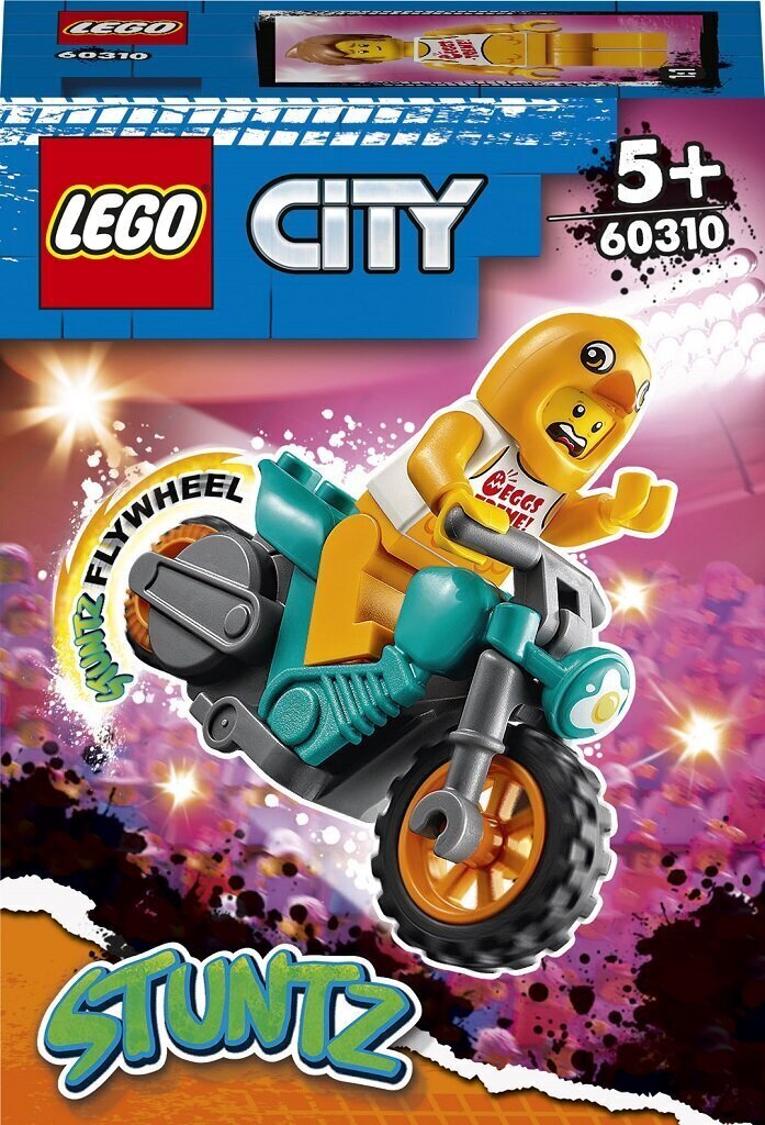 60310 LEGO® City Trikimootorratta kana hind ja info | Klotsid ja konstruktorid | kaup24.ee