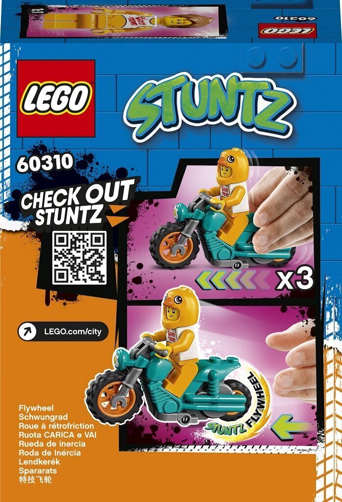 60310 LEGO® City Trikimootorratta kana hind ja info | Klotsid ja konstruktorid | kaup24.ee