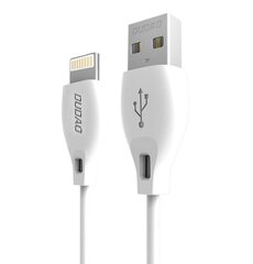 Ühenduskaabel Dudao USB / Lightning 2.1A kaabel 2m valge, L4L 2m, valge цена и информация | Кабели для телефонов | kaup24.ee