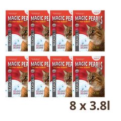Силиконовый наполнитель Magic Cat, 8 шт. по 3.8 л цена и информация | Наполнители для кошачьих туалетов | kaup24.ee