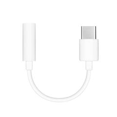 Huawei adapter Type C to 3.5mm CM20 Micro, CM20 valge hind ja info | Mobiiltelefonide kaablid | kaup24.ee