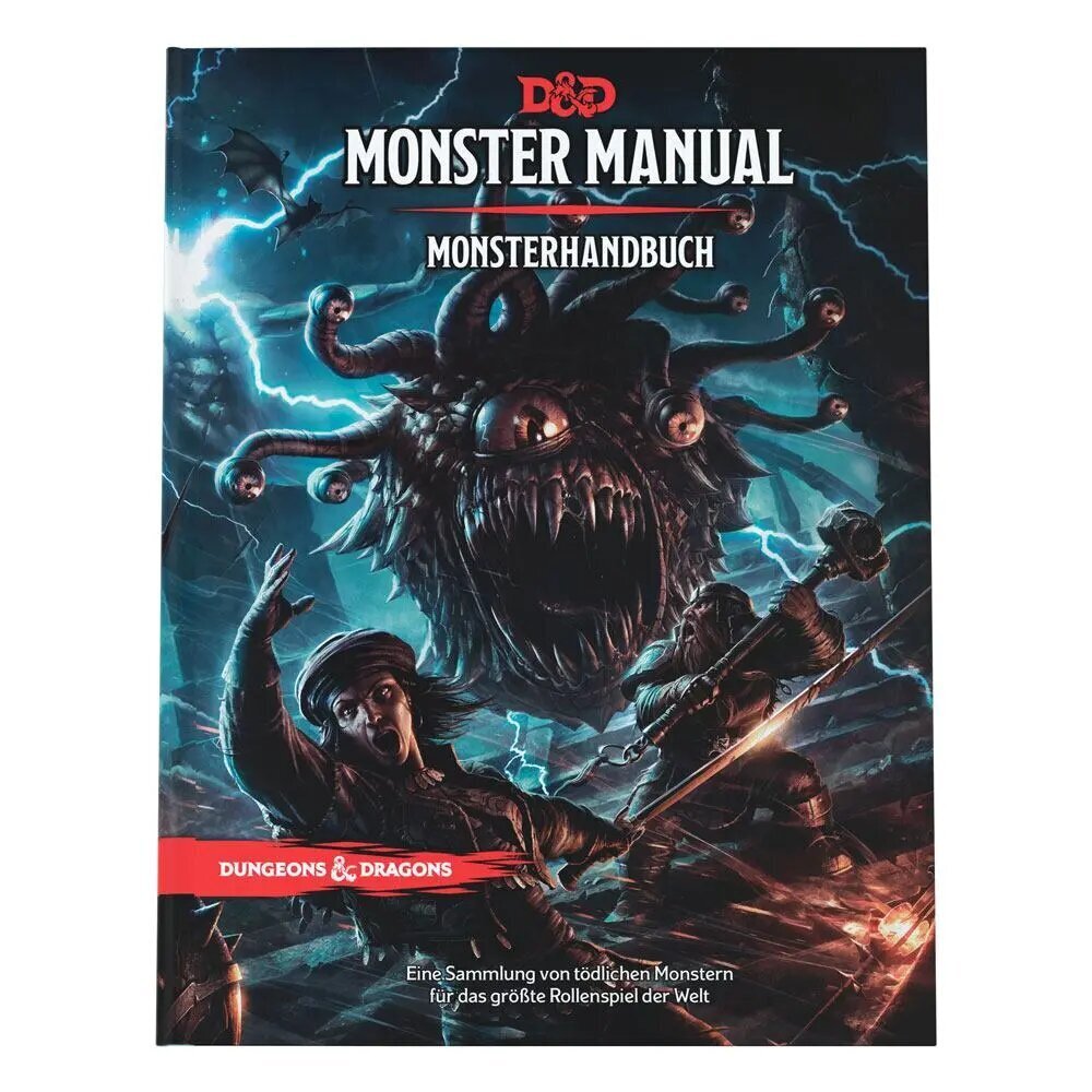 Dungeons & Dragons RPG Monster Manual Saksa keeles цена и информация | Lauamängud ja mõistatused | kaup24.ee