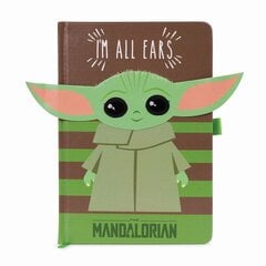 Star Wars The Mandalorian: Premium Märkmik A5 I'm All Ears Green hind ja info | Vihikud, märkmikud ja paberikaubad | kaup24.ee