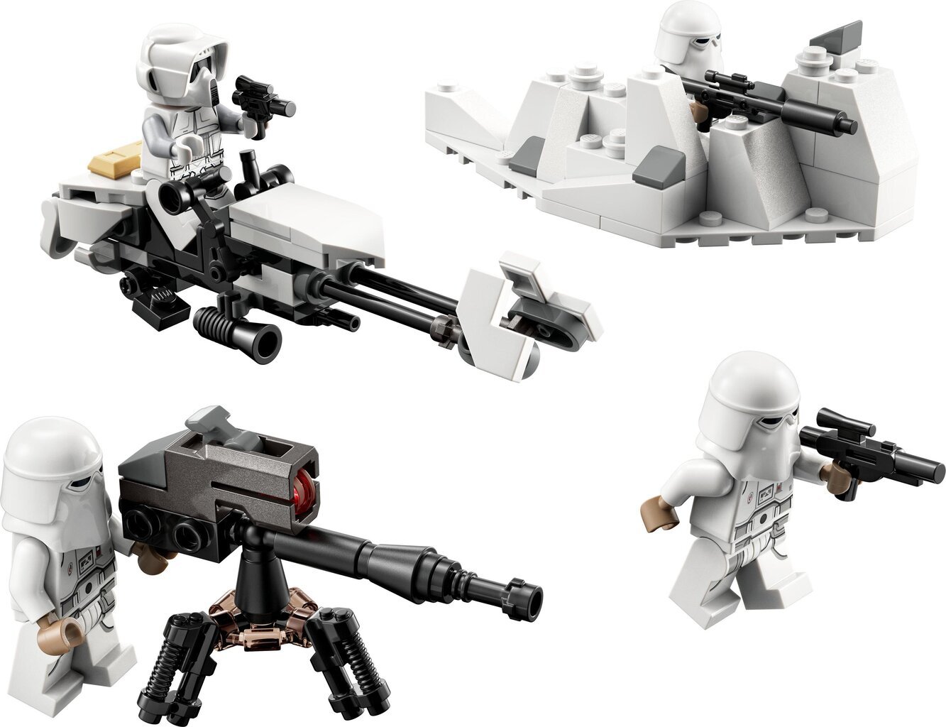 75320 LEGO® Star Wars Snowtrooper võitluskomplekt hind ja info | Klotsid ja konstruktorid | kaup24.ee