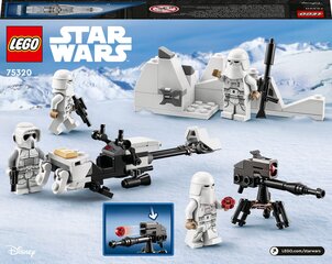 Конструктор LEGO® 75320 Звездные войны™ Снежный десантник™ Боевой набор цена и информация | Конструкторы и кубики | kaup24.ee