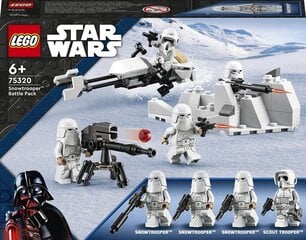 Конструктор LEGO® 75320 Звездные войны™ Снежный десантник™ Боевой набор цена и информация | Конструкторы и кубики | kaup24.ee