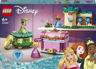 43203 LEGO® Disney Princess Зачарованные работы Авроры, Мериды и Тианы цена и информация | Конструкторы и кубики | kaup24.ee