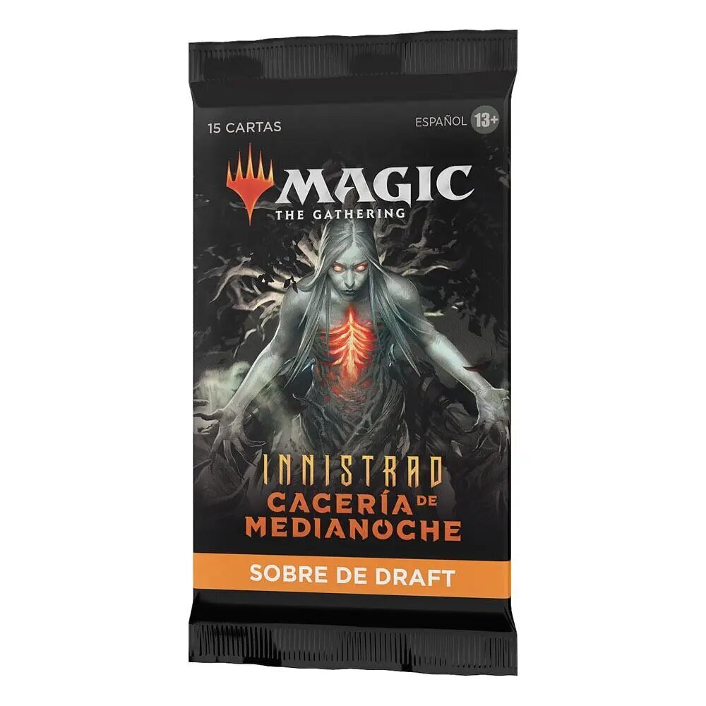 Magic the Gathering: Innistrad: Cacería de Medianoche Draft Booster Näidik (36) hispaania hind ja info | Lauamängud ja mõistatused | kaup24.ee