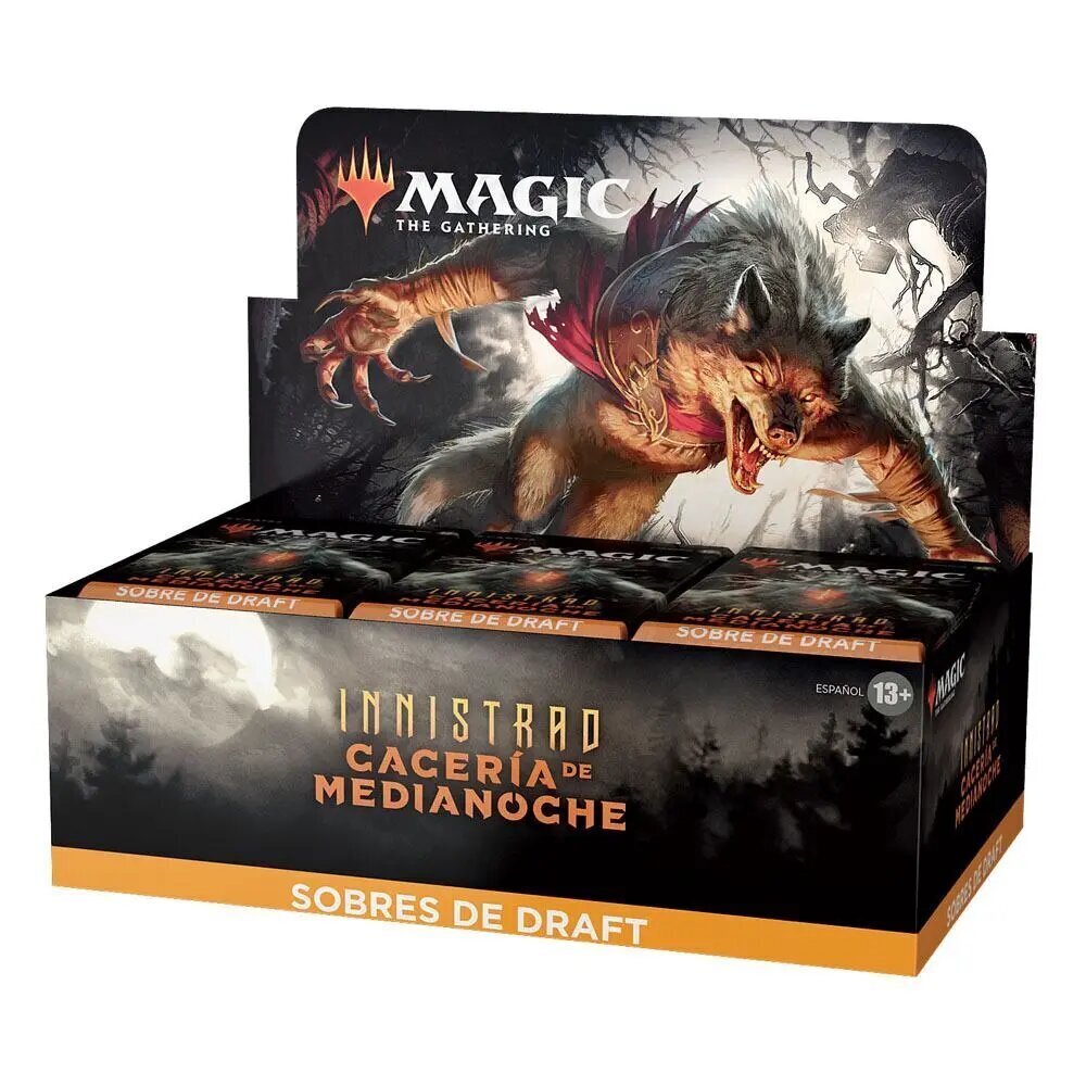 Magic the Gathering: Innistrad: Cacería de Medianoche Draft Booster Näidik (36) hispaania hind ja info | Lauamängud ja mõistatused | kaup24.ee