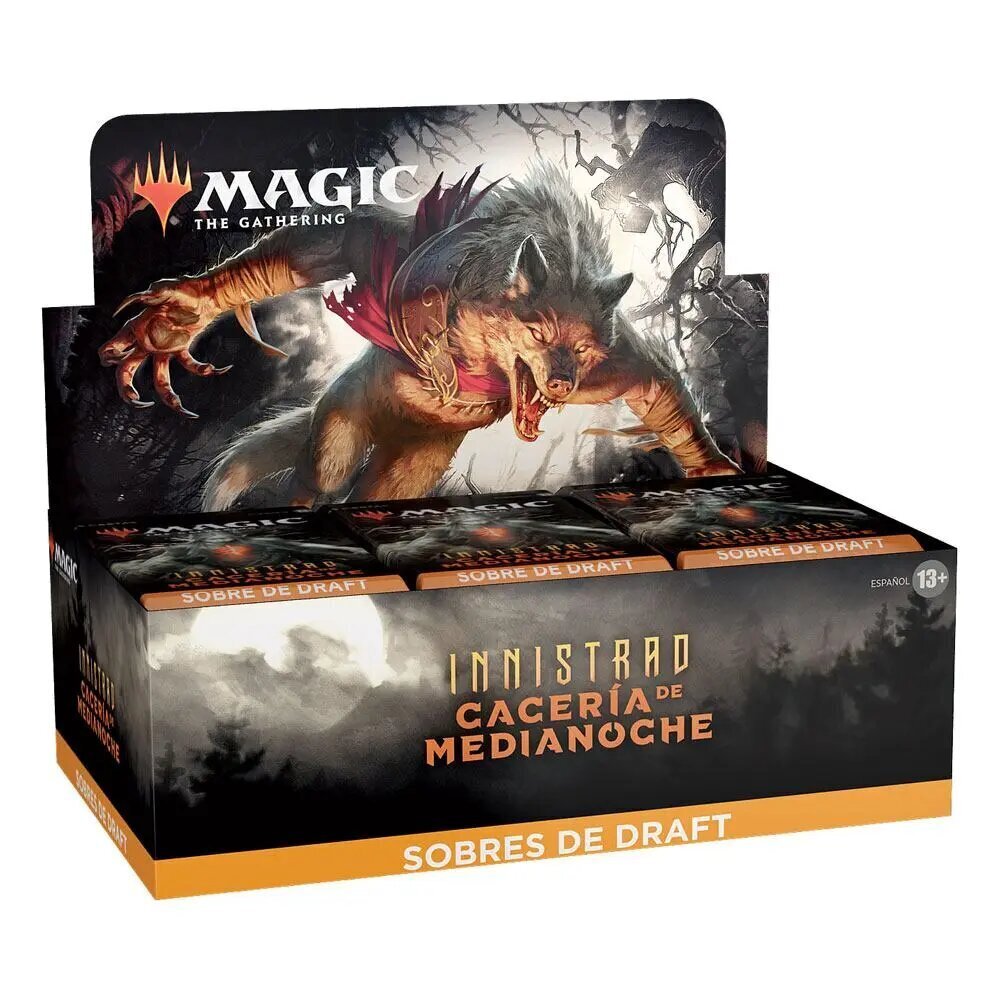 Magic the Gathering: Innistrad: Cacería de Medianoche Draft Booster Näidik (36) hispaania hind ja info | Lauamängud ja mõistatused | kaup24.ee