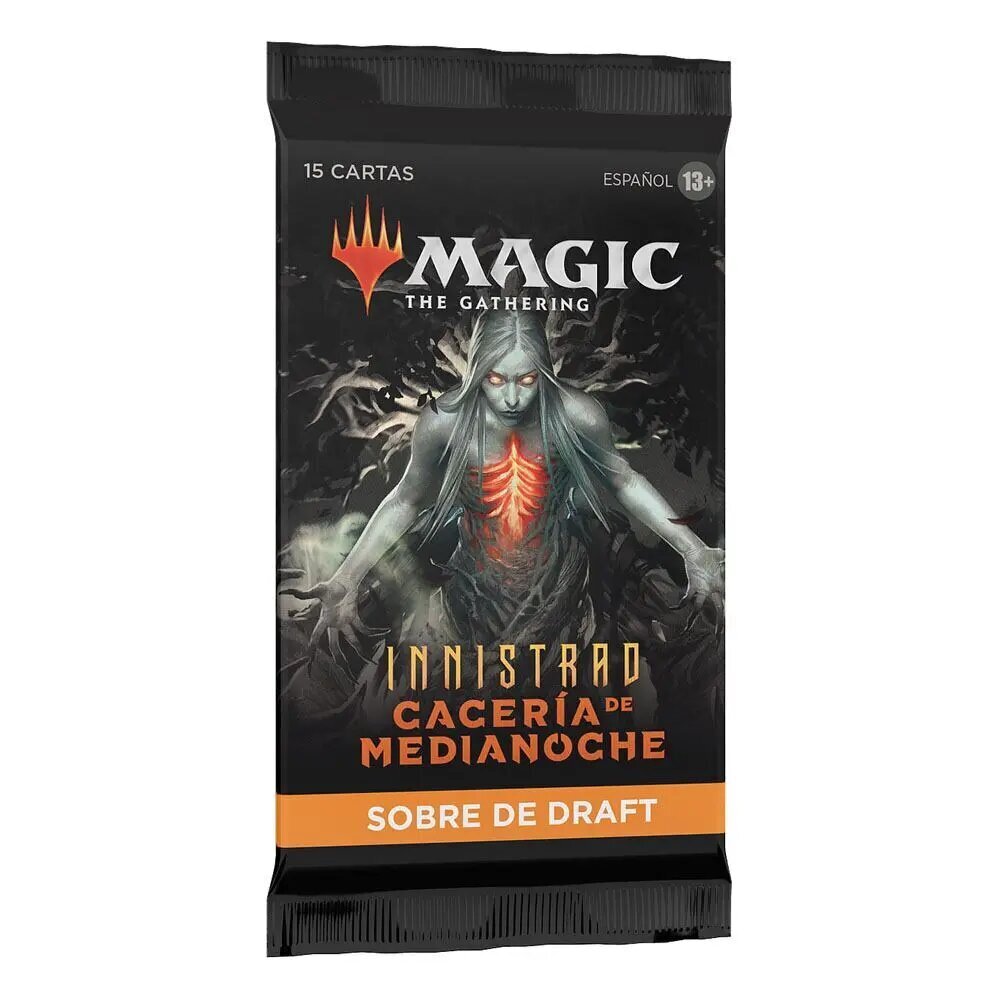 Magic the Gathering: Innistrad: Cacería de Medianoche Draft Booster Näidik (36) hispaania hind ja info | Lauamängud ja mõistatused | kaup24.ee