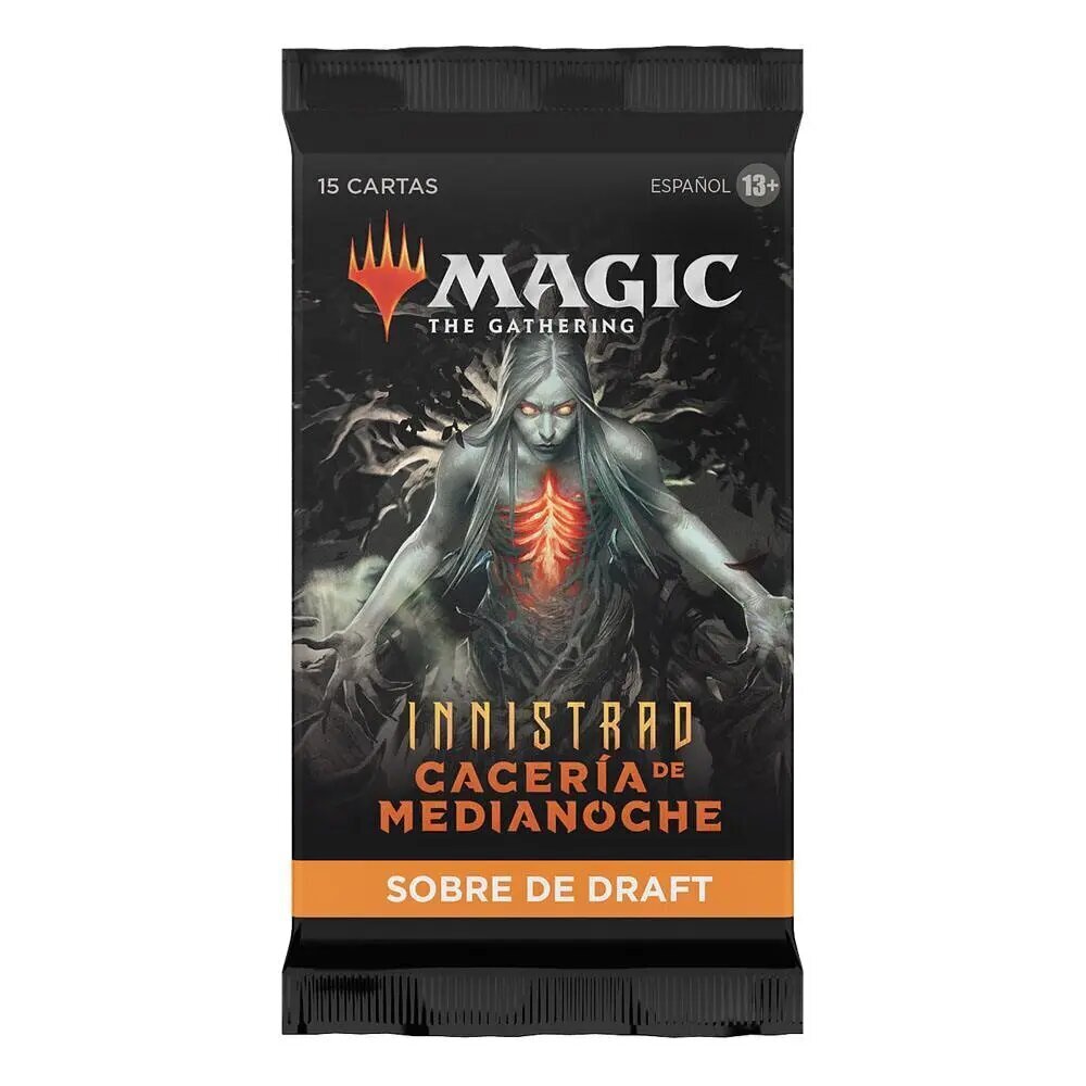 Magic the Gathering: Innistrad: Cacería de Medianoche Draft Booster Näidik (36) hispaania hind ja info | Lauamängud ja mõistatused | kaup24.ee