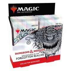 Бустерный дисплей Magic the Gathering: Dungeons & Dragons (D&D) Adventures in the Forgotten Realms Realms Collector (12), английский цена и информация | Настольные игры, головоломки | kaup24.ee