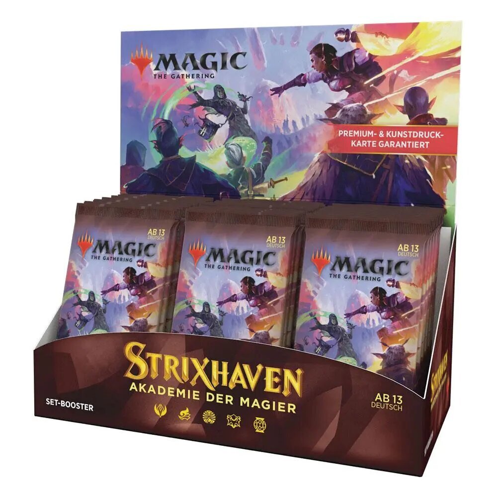 Magic the Gathering: Strixhaven: School of Mages Komplekt Booster Näidik (30) saksa keel цена и информация | Lauamängud ja mõistatused | kaup24.ee