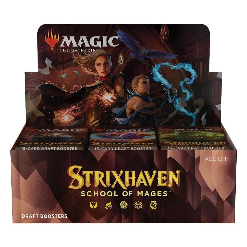 Magic the Gathering: Strixhaven: School of Mages Draft Booster Näidik (36) Inglise hind ja info | Lauamängud ja mõistatused | kaup24.ee