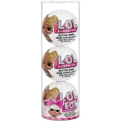 L.O.L. Surprise! Серия Glitter, стиль 2, модная кукла-Diva, 3 шт.  цена и информация | Игрушки для девочек | kaup24.ee