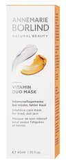 Näomask Annemarie Borlind Vitamin Duo Mask, 40 ml цена и информация | Маски для лица, патчи для глаз | kaup24.ee