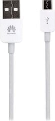 Оригинальный кабель для зарядки и передачи данных Huawei Micro USB, C02450768A, белый цена и информация | Кабели для телефонов | kaup24.ee