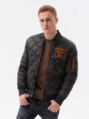 Meeste soojustatud bomber jope Ombre C357 camo hind ja info | Meeste joped | kaup24.ee