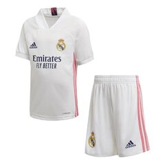 Спортивный костюм для мальчика Adidas Real Madrid Home Jr FQ7487, белый цена и информация | Рубашки для мальчиков | kaup24.ee