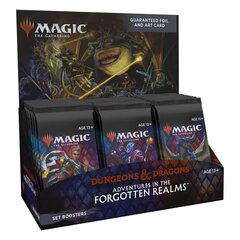 Набор «Бустерный дисплей» Magic the Gathering: Dungeons & Dragons (D&D) Adventures in the Forgotten Realms (30), английский цена и информация | Настольные игры, головоломки | kaup24.ee