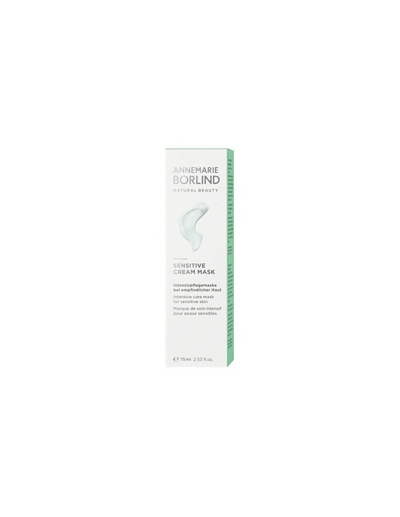 Näomask Annemarie Borlind Sensitive Cream Mask, 75 ml hind ja info | Näomaskid, silmamaskid | kaup24.ee