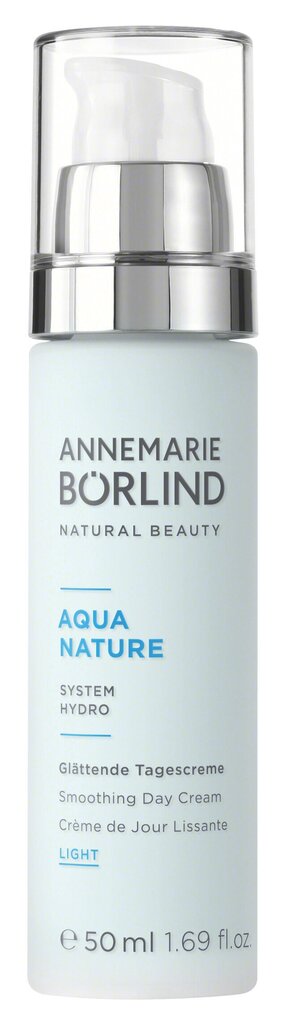 Päevakreem Annemarie Borlind Aquanature Smoothing Day Cream Bottle, 50 ml цена и информация | Näokreemid | kaup24.ee