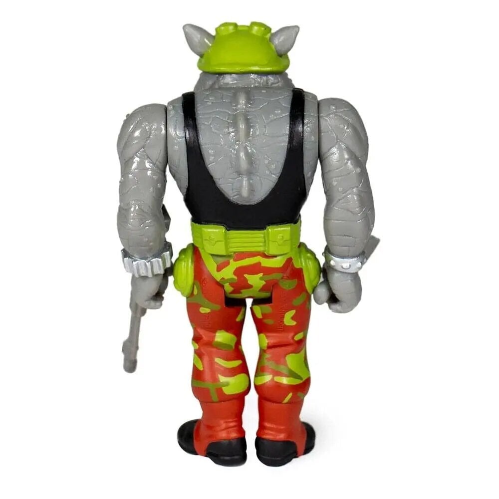 Teismelised Ninjakilpkonnad: ReAction figuur Rocksteady 10 cm hind ja info | Poiste mänguasjad | kaup24.ee