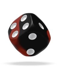 Oakie Doakie Dice: D6 Täringud 12 mm Pimedas Helendavad - Lava (36) цена и информация | Настольные игры, головоломки | kaup24.ee