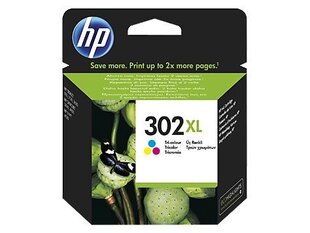 HP - Tusz nr 302XL Tri-Colour F6U67AE цена и информация | Картриджи для струйных принтеров | kaup24.ee