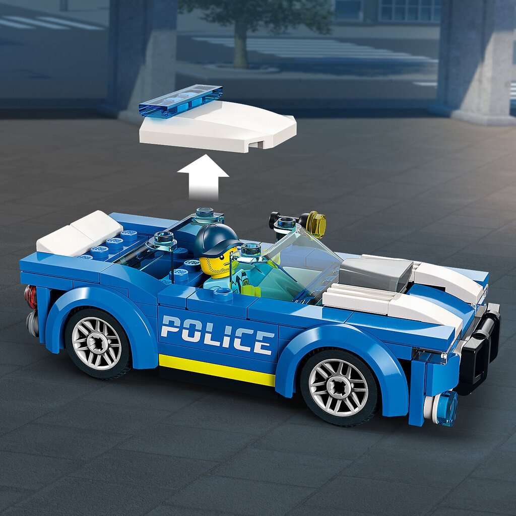 60312 LEGO® City Politseiauto цена и информация | Klotsid ja konstruktorid | kaup24.ee